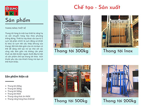 Thiết kế mẫu - Vận Thăng Sumo Bình Khang - Công Ty Cổ Phần Đầu Tư Bình Khang